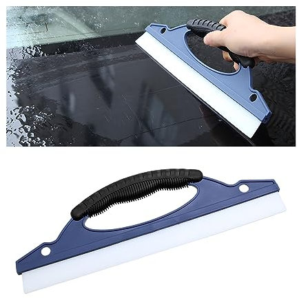 JNNJ Silikon Abziehlippe, Silikonlippe Mit Handgriff, Auto Wasserabzieher Windschutzscheiben Silikonabzieher, Fusche Für Glastüren Und Fenster, Fliesen, Autoscheiben