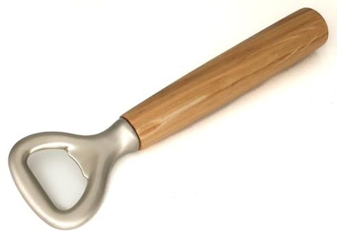 KokosnussEisen® - Premium Flaschenöffner/Kapselheber - Holzgriff Eichenholz - Made in Germany