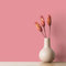 K&L Wall Art Pintura mate para paredes interiores de color rosa, 2,5 litros