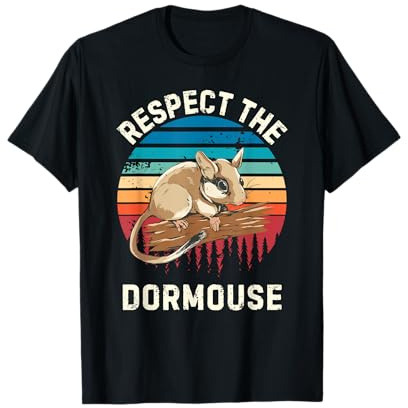 Retro Respect The Dormouse Vintage Grunge Dormouse Lover T-Shirt