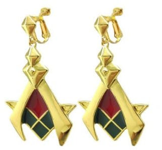 SXYNIO Gen Shin Ohrring Kaveh Cosplay Ohrentropfen Ohr Accessoires Für Kaveh Fans (B)