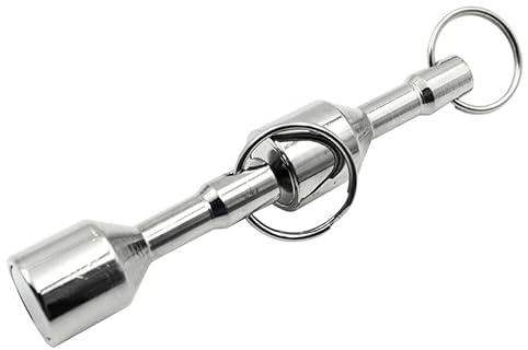ANCLLO 2 Stück Magnetischer Schlüsselanhänger, Taschenmagnete für die Handtasche mit starkem magnetischem Neodym aus seltenen Erden,