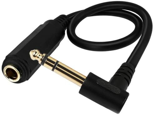 Bottone Cavo di prolunga audio stereo da 6,5 mm maschio a femmina 6,3 per audio professionale