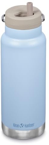 Klean Kanteen Unisex's TKWide 32 oz (with Twist Lid) Light Blue