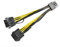 HSSDTECH 8-Pin GPU Stecker auf PCI-E 8-Pin Buchse Stromverlängerungskabel für NVIDIA Tesla K80 M60 M40 P100 10CM