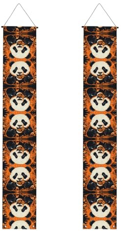 Panda Essen Party Dekoration Banner Glückwunsch Abschluss Dekoration Banner Abschlussfeier Veranda Schild