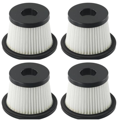 YUETTYY 1/2/4 filtri lavabili di ricambio, per aspirapolvere Silvercrest Shaz 22.2 C3, accessori per aspirapolvere senza fili (4 pezzi)