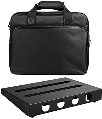 GOKKO Gitarren-Pedalboard, 35 x 27 cm, mit Tragetasche (GKS-14)