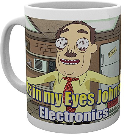 GB eye Ltd MG2556 Rick and Morty Ants In My Eyes Johnson Tasse