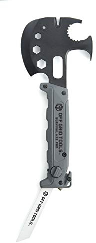 INNOVATION FACTORY Off Grid Tools Survival Axe Aluminum
