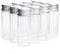 Danmu Art Ampullen klar Glas Flaschen Candy Flasche mit Aluminium Schraube Top Gläser Kleine Container (24pcs, 14ml)