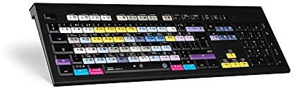 LogicKeyboard LKB-C4DB-AMBH-UK Tastatur, Maxon Cinema 4D Astra BL (Apple Mac) Schwarz/Bunt