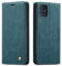 QLTYPRI Case for Samsung Galaxy A51, Vintage PU Leather Wallet Case Card Slot Kickstand Magnetic Closure Shockproof Flip Folio Case Cover for Samsung Galaxy A51 - Blue