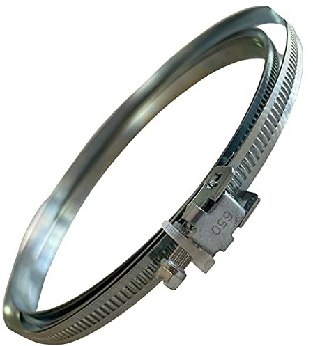 Warmluftschlauch, Belüftungsschlauch für Heizgebläse Climia® - Länge 7,6m - div. Durchmesser z.B. 305mm 457mm 650mm (Schlauchschelle 60-650mm)