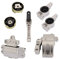 Flynsu Motorlager Querlenkerlager Komplett Kompatibel mit A3 G0lf 1K0 199 867 Q 1K0 199 868 Q 1J0 199 262 BF 1K0 199 555 Q 1K0 199 855 AE Motorhalterung