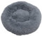 ESTEXO Hundebett Hundekissen Hundekorb Haustierbett Katzenbett Tierbett Plüsch Hundesofa Kissen Dunkelgrau 70x70x19 cm