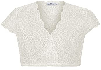 Stockerpoint Damen Selina Dirndlbluse, creme, 32