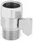 Natudeco In Line Water Stop Valve, Shower Head Flow Control Shut Off Globe Valve Shower Water Saving Valve Shower Supply G1/2in