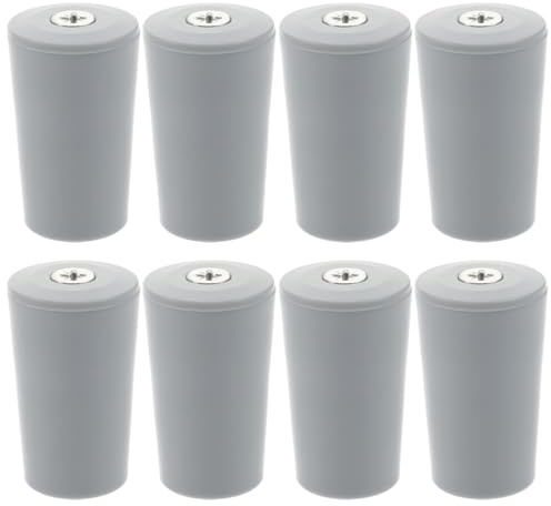 Angoily Roller Shutter Buffer Stoppers Replacement Set 8Pcs Plastic Limiters for Exterior Window Hurricane Shutters 1.57X0.98X0.98In Easy Installation Home Repair Accessories