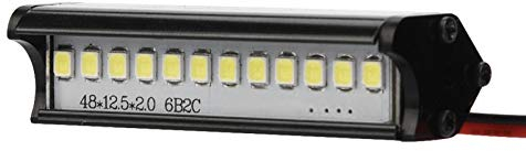 RC-Scheinwerfer, RC-Auto-LED-Leuchten, RC-Lichtleiste, RC-Auto-Spotlampe, RC-Modellauto, RC-Fahrzeugbeleuchtung, 55-mm-RC-Crawler-LED-Lichtleiste für 1/10 RC-Crawler, für 90046