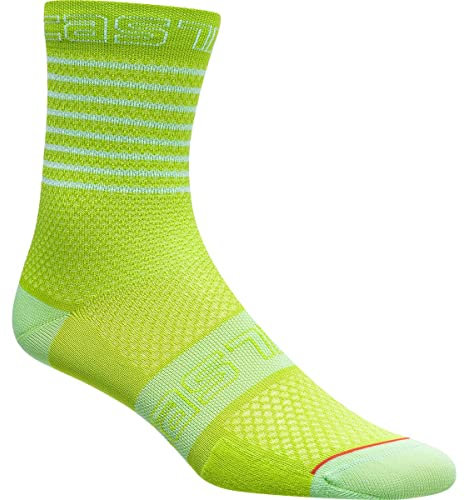 CASTELLI 4521063-244 SUPERLEGGERA W 12 SOCK BRIGHT LIME Calzini M