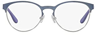 Oakley Oy3005 Damen Brillenrahmen mit Punktemuster, Polierte Stonewash/Demo-Linse, 49 mm