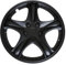AUTOZOCO Tapacubos universales, Juego de 4 Tapacubos, Aptos para Coche, Furgoneta, ABS Resistente a Fuertes Impactos, con Anillo sujeción Ajustable (Luxe, 14 Pulgadas)