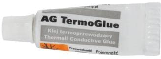 AG Termopasty ThermoGlue Wärmeleitkleber 10g, Silikon, Paste, Weiß