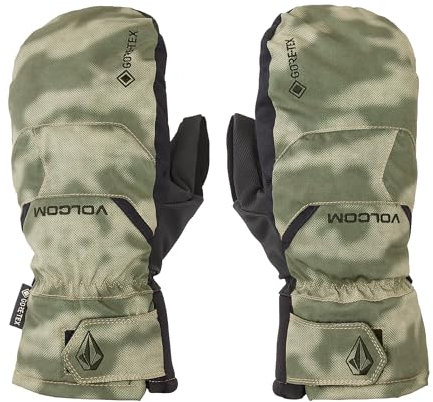 Volcom - Ski-/Snow Stay Dry Gore-tex Mitt Camouflage Handschuhe Herren – Größe L – Beige