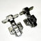 Pack 2 Bisagras cazoleta superacodada 35mm para cocina y muebles, con base reguladora y con clip de sujeción, apertura 110°