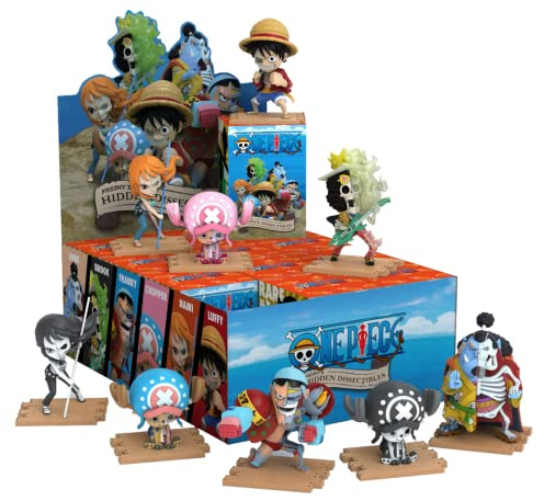 Mighty Jaxx Freeny's Hidden Dissectibles: One Piece Series 2 | Überraschungsbox-Sammelfigur | Container mit 12 Zeichen