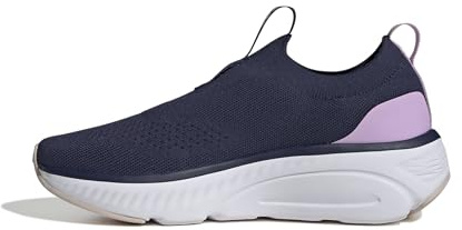adidas Damen Cloudfoam Go Sock Shoes Wanderschuhe, Dark Blue/FTWR White/Bliss Lilac, 38 2/3 EU