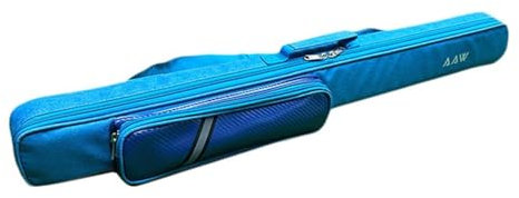 rockible Funda para Tacos de Billar Protector 1/2 Funda para Tacos Resistente al Desgaste 4 Agujeros Bolsa para Tacos Organizador Bolsa de Transporte Bolsa