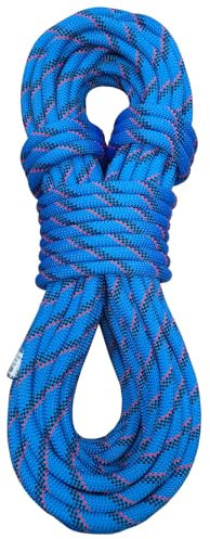BlazeBeam Static Climbing Rope 11mm UIAA Static Line - 45M (150ft) Nylon Kern Mantle Rope for Escape, Rock, Mountain, Tree Climbing, Hauling, Rescue