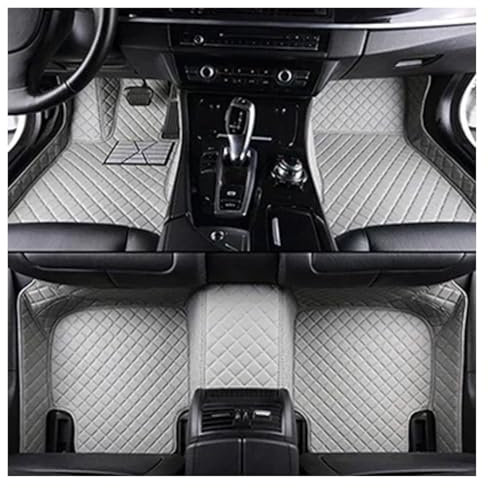 Autoteppiche Für Benz E-Klasse W212 2009–2013 Innendetails Zubehör Teppich Benutzerdefinierte 3D-Volldeckung Auto-Fußmatten Fussmatten Auto(Gray)