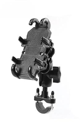 Support Navigation GPS Moto Support Navigation Universel Téléphone Portable 8 Griffes Fixes Absorption Des Chocs Anti-vibration Pour Moto Scooter Vélo Tout-terrain Vélo Électrique Support Denavigation