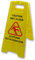 Axis Line Warnschild Rutschgefahr, 60cm hoch, funktionaler Stil