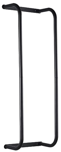 Puthernm Bathroom Towel Rack Double Rod Towel Storage Rack Free Punch Towel Storage Rack for Small Space Bathroom Roll Towels Easy to Use