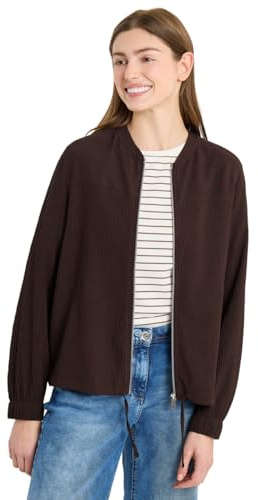 Cecil Damen Blouson in Seersucker Qualität