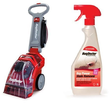 Rug Doctor Deep Carpet Cleaner, Red & Rug Doctor Oxy Power Stain Remover, 500 ml