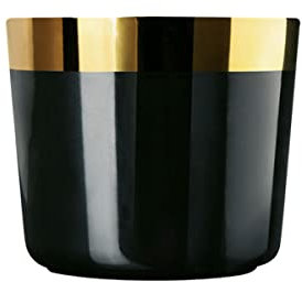 Fürstenberg - Champagnerbecher - Becher o. H. - Porzellan - 1785/6048 - schwarz/Gold