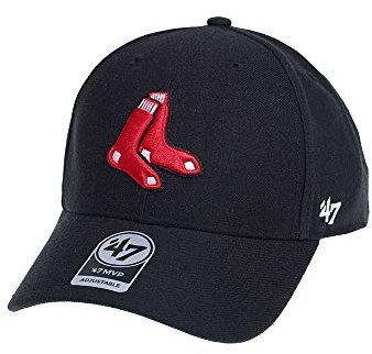 '47 47brand Boston Red Sox Black Classic Snapback Cap - MLB Baseball Kappe