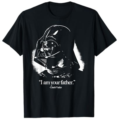 Star Wars Darth Vader I Am Your Father Quotations T-Shirt
