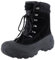 Knixmax Stivali da Neve Stivali Invernali Foderati in Pelliccia Suole Impermeabili Scarpe Calde Stringati Uomo Nero 41EU