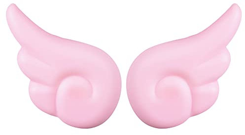 iSpchen 2 Stück Motorradhelm Dekoration Hörner Niedliche flügel Dekoration Aufkleber für Ski/Fahrrad/Motorradhelm Zubehör