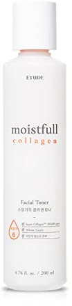 Etude House Toner au collagène Moistfull, 6,76 fl.oz (200 ml) (21AD); Toner de type essence d'eau pour hydrater et garder votre peau hydratée