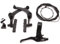 Jet BMX Complete U-Brake Kit - Black