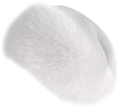 ISAKEN Pelzmütze Damen Wintermütze Kunstfell Bommel für Mützen und Beanies, Wintermütze Faux Fuchs Pelz Warm Weich Damenmütze