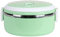 Lunch Box Termico per Adulti, Porta Pranzolunch box per Alimenti Caldi Impilabili, Contenitori per Alimenti Sigillati Schiscetta Contenitore Pranzo per Microonde Lavoro Picnic Ufficio (Verde)