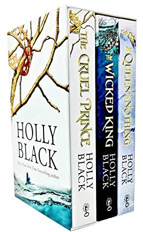 The Folk of the Air Series Trilogy Books Box Collection Set By Holly Black (The Cruel Prince, The Wicked King, The Queen of Nothing) with Free Bookmark